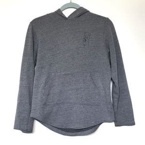 AMERICAN KIDS Size XL Blue/Gray Peace Sign/“Goodbye”; Preloved